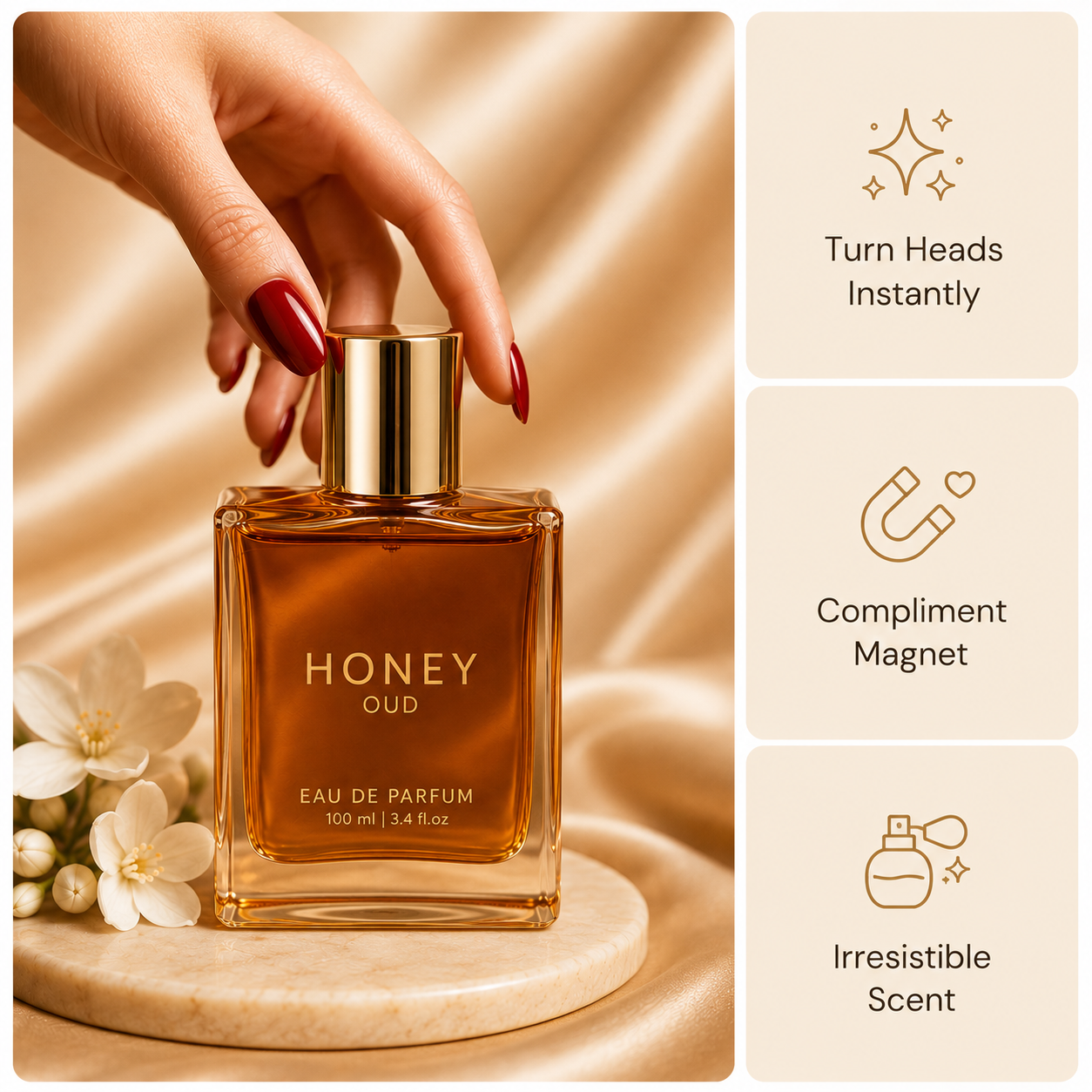 The Irresistible Scent He Can’t Forget - Luxury Honey Oud